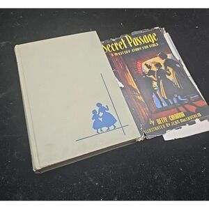 1946 Secret passage mystery story for girls Betty Cavanna 1st Edition Hardcover